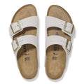 Arizona Nubuck Leather Narrow - Antique White