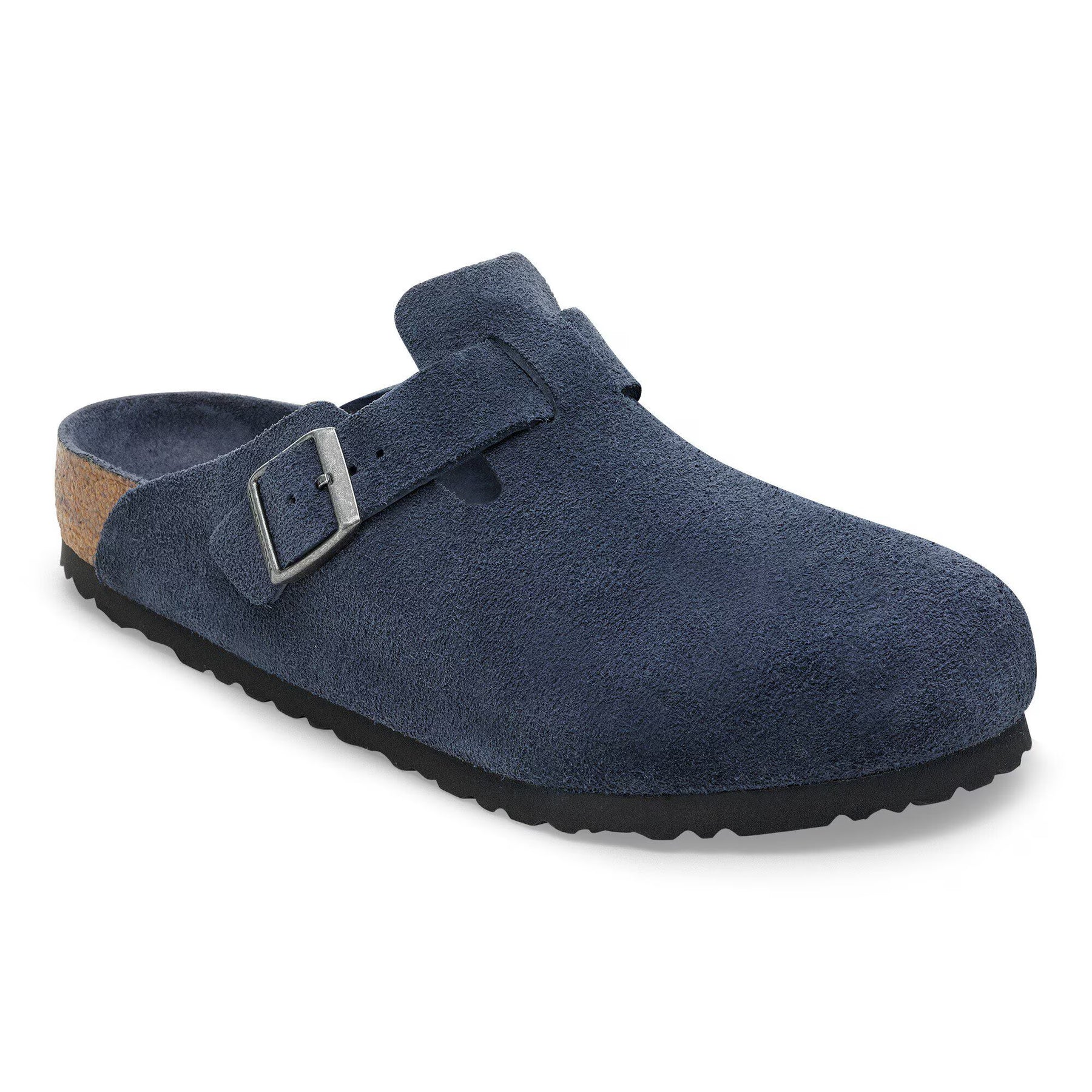 Boston Soft Footbed Suede Leather Regular - New Navy Tonal