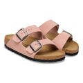 Arizona Suede Leather Narrow - Pink Clay