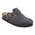 Boston Suede Leather Regular - Charcoal