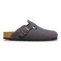 Boston Suede Leather Regular - Charcoal