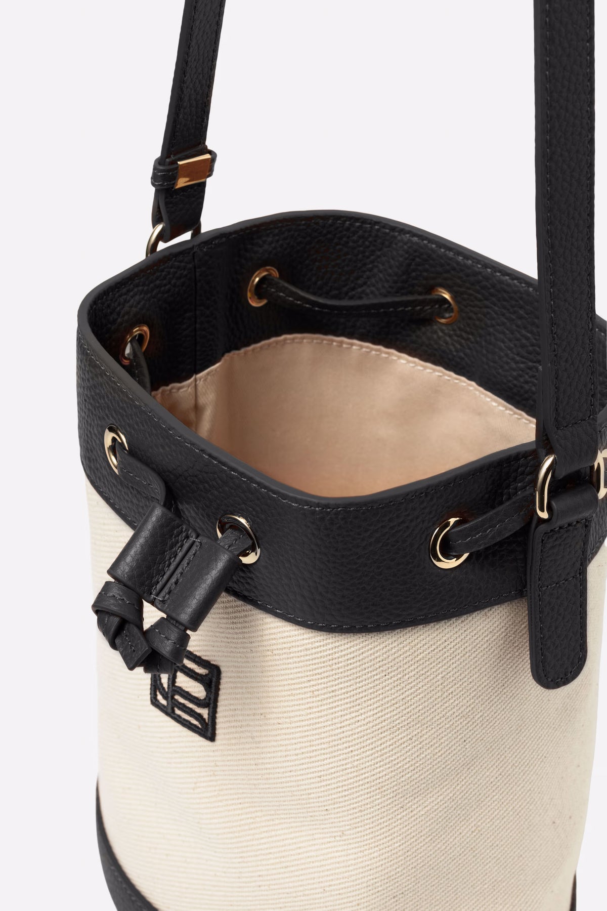 Canvas Bucket Bag - Svart