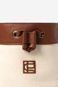 Canvas Bucket Bag - Brun