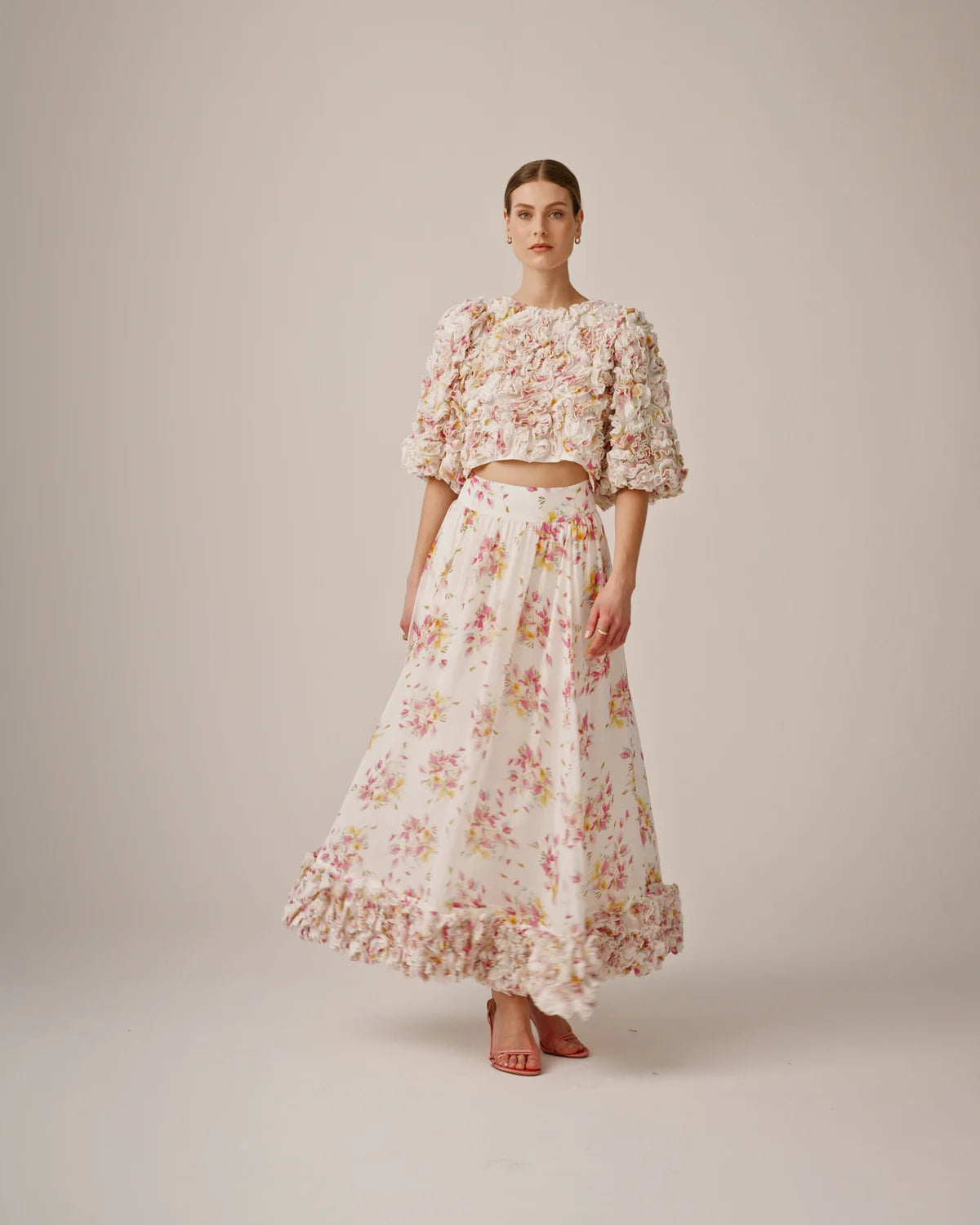 Organza Skirt - Watercolor Dreams