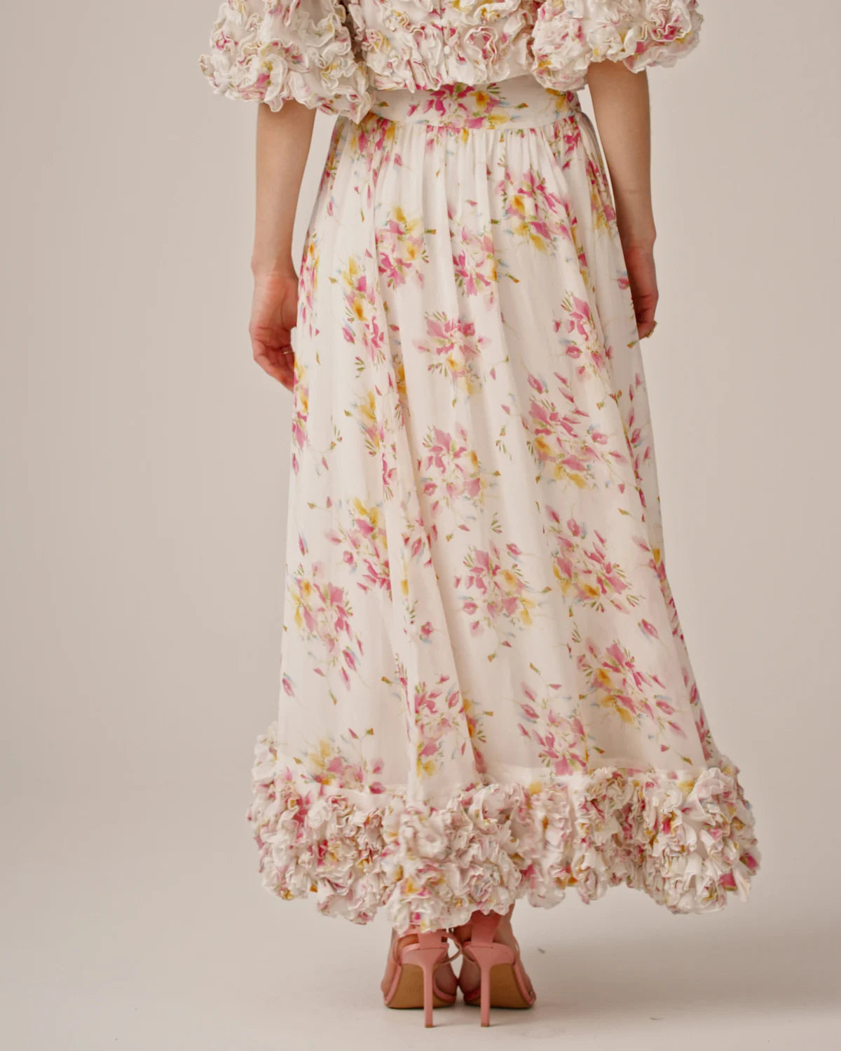 Organza Skirt - Watercolor Dreams