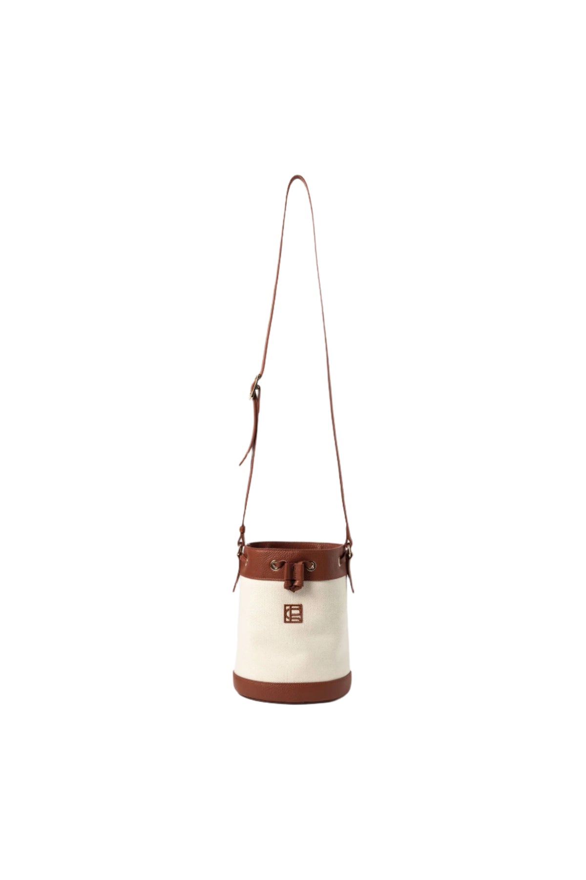 Canvas Bucket Bag - Brun