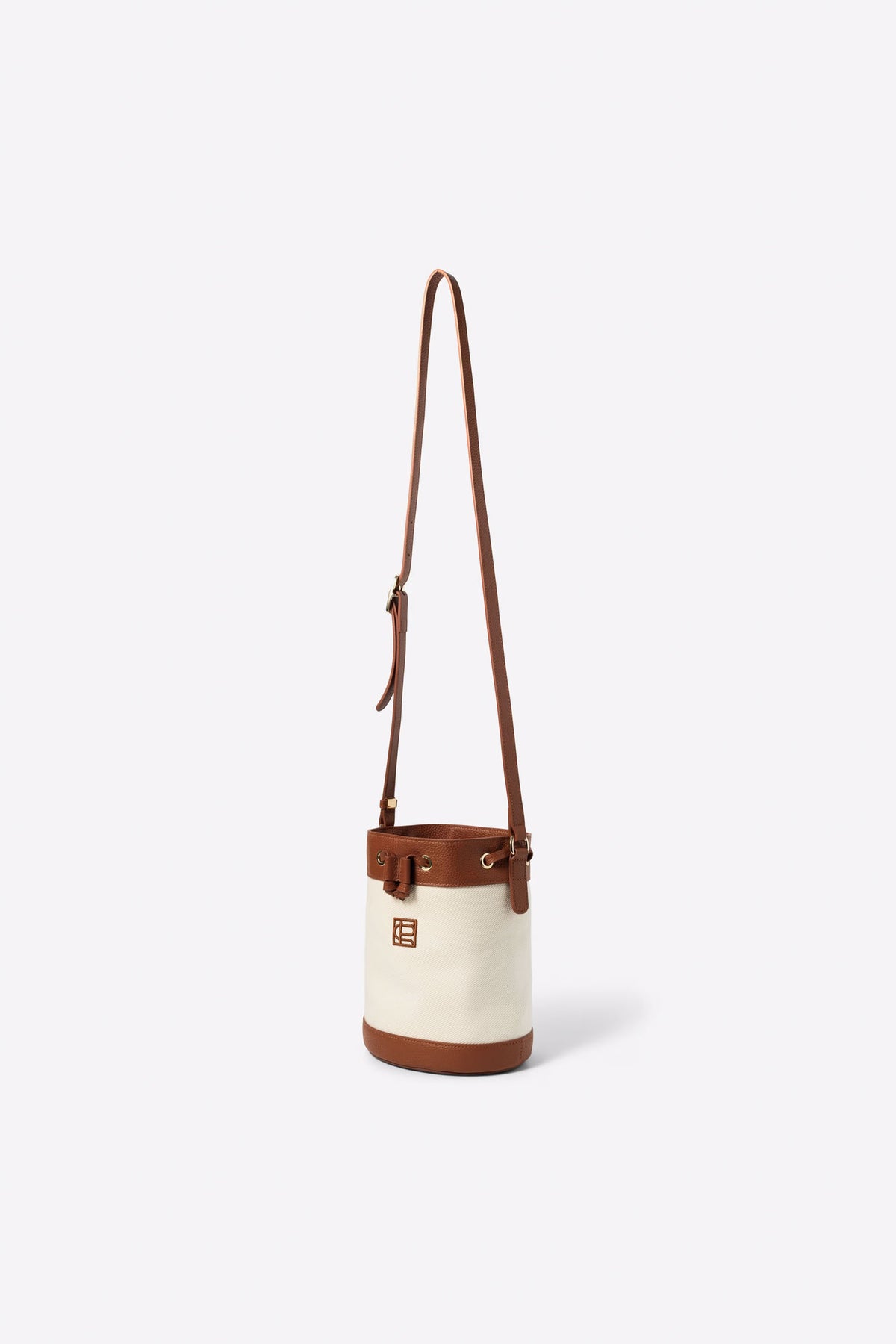Canvas Bucket Bag - Brun