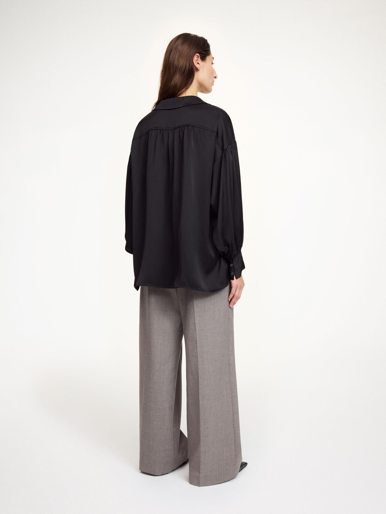 Leonora Satin - Svart