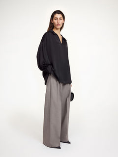Leonora Satin - Black