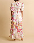 Chiffon Tieback Gown - Wildflowers