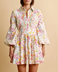 Poplin Mini Dress - Flora