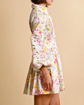 Poplin Mini Dress - Flora