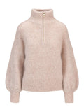 Li Chunky Sweater - Beige Melange
