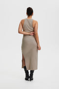 DrewGZ Sl Long Dress - String