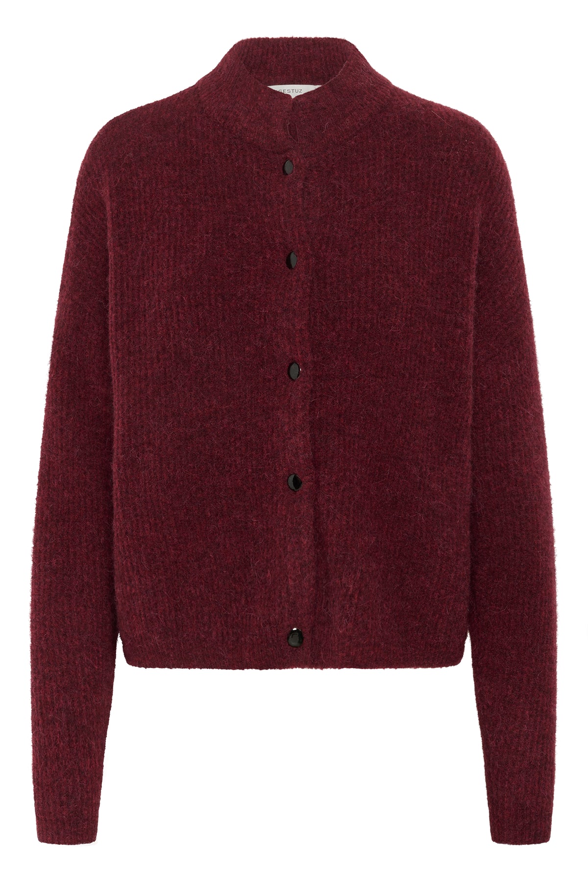 AlphaGZ Short Cardigan - Blood Red Mélange