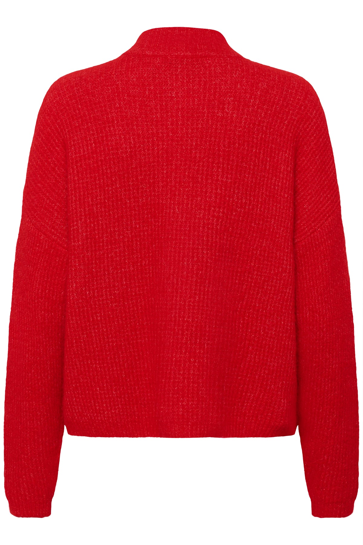 Alphagz Short Cardigan - Postbox Mélange