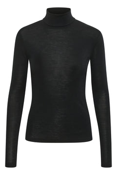 NiniaGZ Wool Rollneck - Black