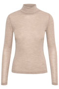 NiniaGZ Wool Rollneck - Sand Melange