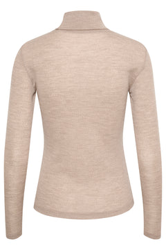 NiniaGZ Wool Rollneck - Sand Melange