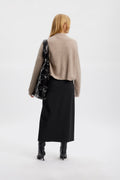 JoelleGZ HW Long Skirt - Black