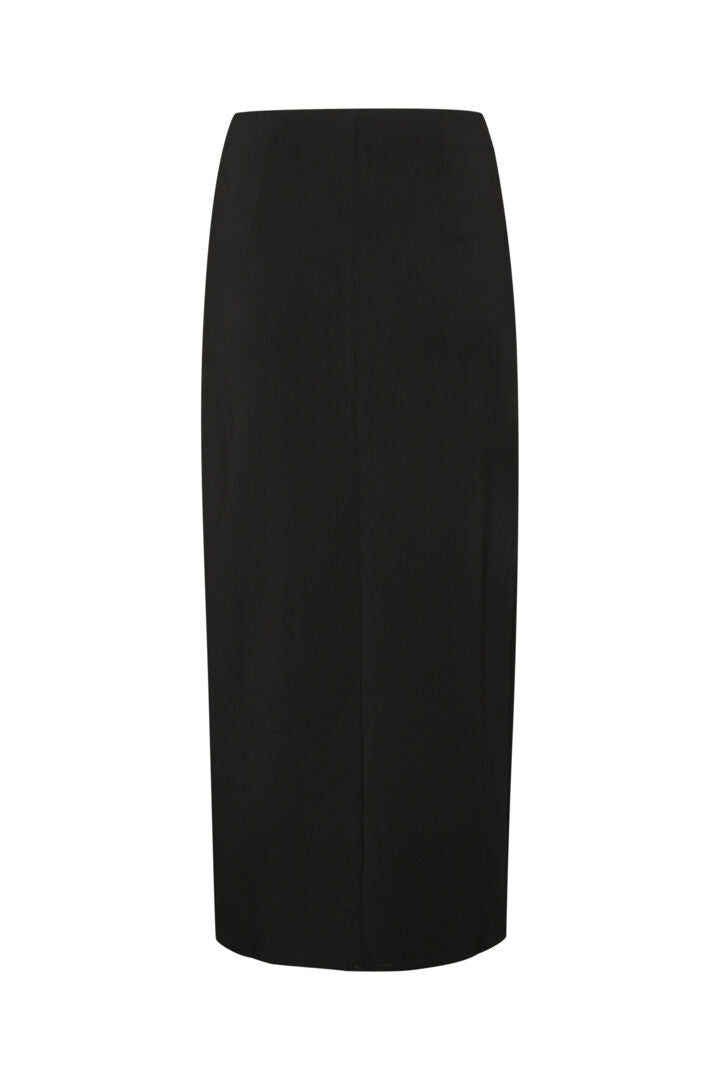 JoelleGZ HW Long Skirt - Black