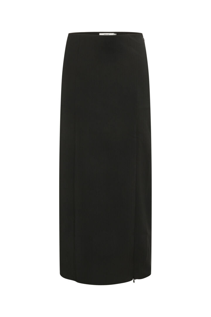 JoelleGZ HW Long Skirt - Black