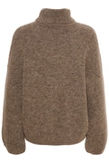 AlphaGZ LS Rollneck - Dark Sand Melange