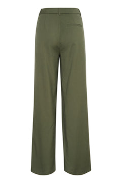 PaulaGZ MW Wide Pants - Beetle