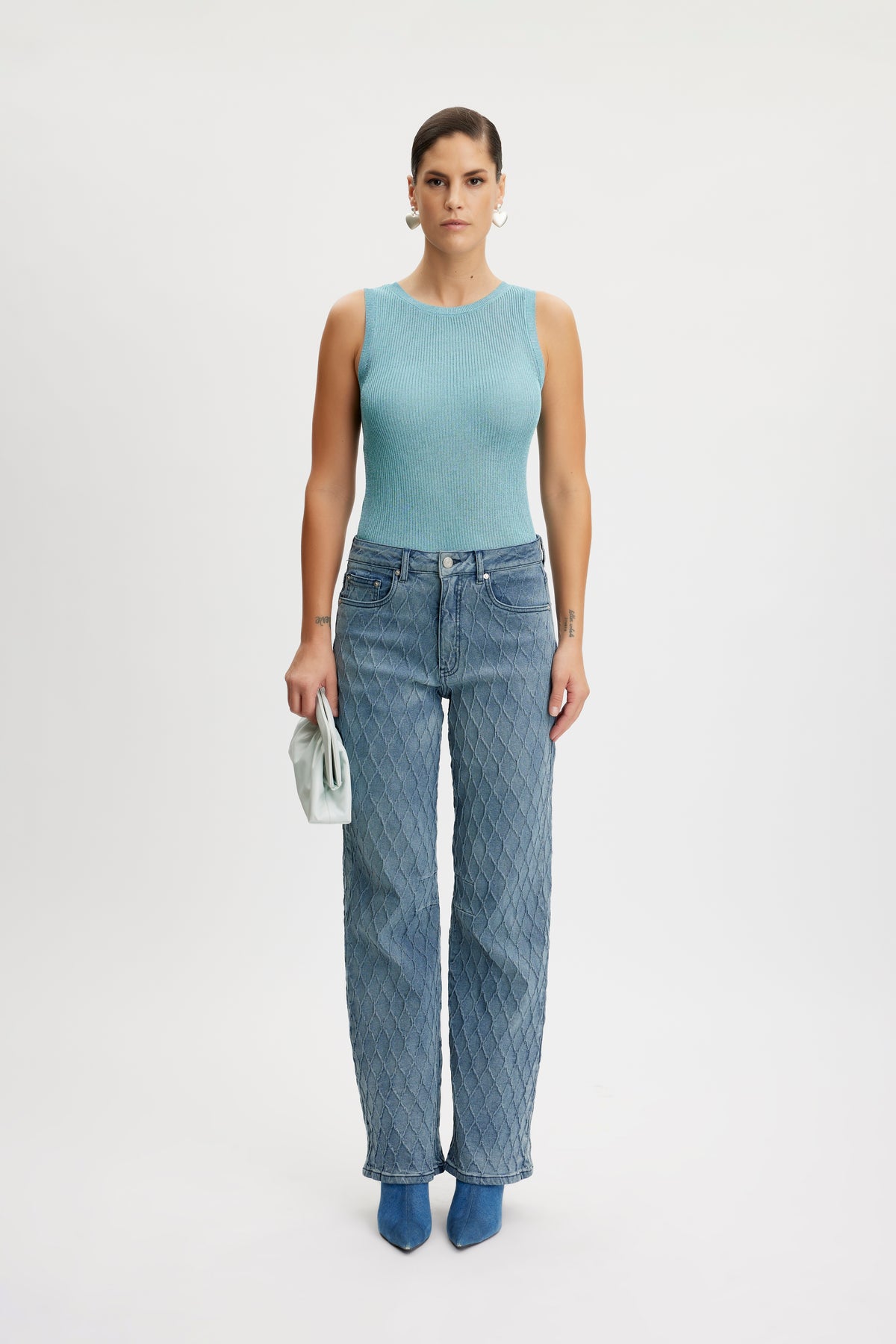 SilviGZ Top - Clear Blue