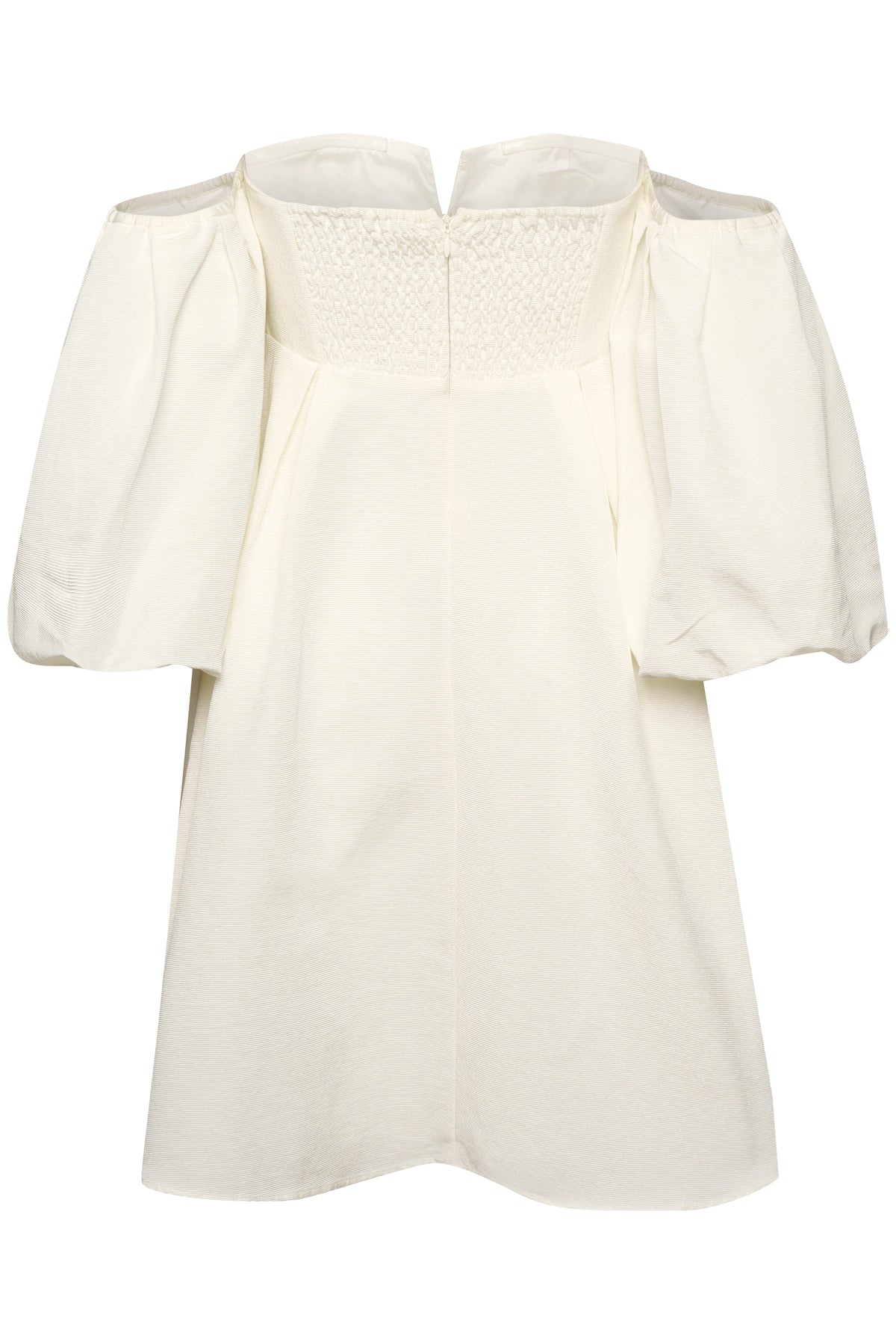 DaniGZ Off Shoulder Klänning - Egret