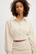ElnoraGZ Jacket - Off White Structure