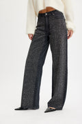 ZorahGZ MW Jeans - Dark Grey Washed