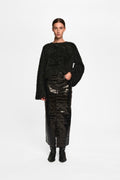 MattianiGZ Cropped Pullover - Black