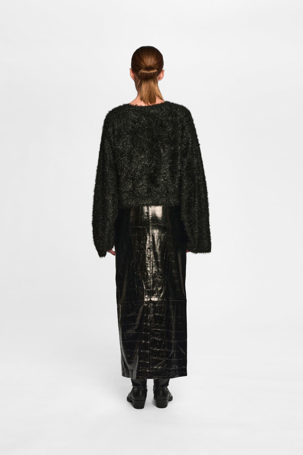 MattianiGZ Cropped Pullover - Black