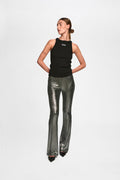 EiraGZ HW Flared Legging - Silver Structure
