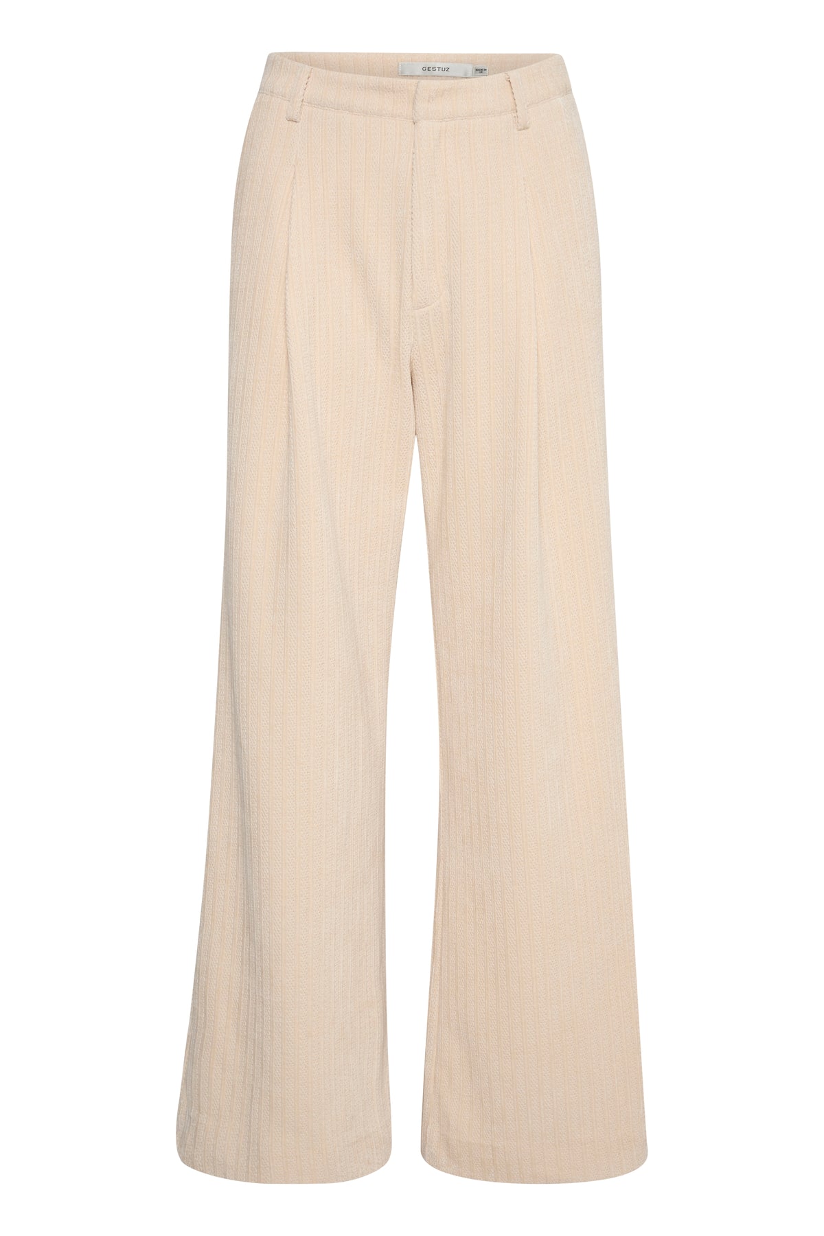 ElnoraGZ HW Pants - Off White Structure
