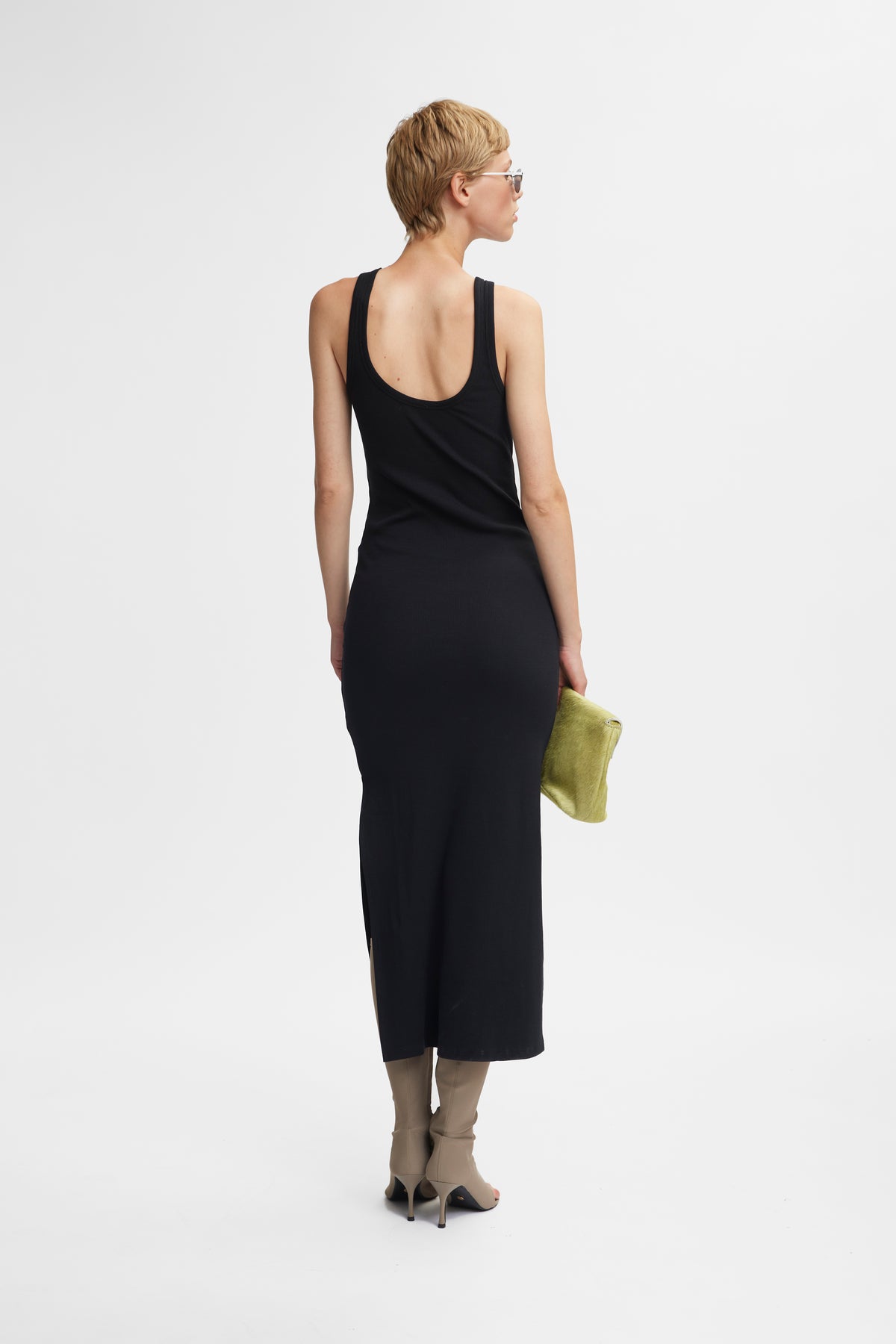 DrewGZ SL Reversible Long Dress - Svart