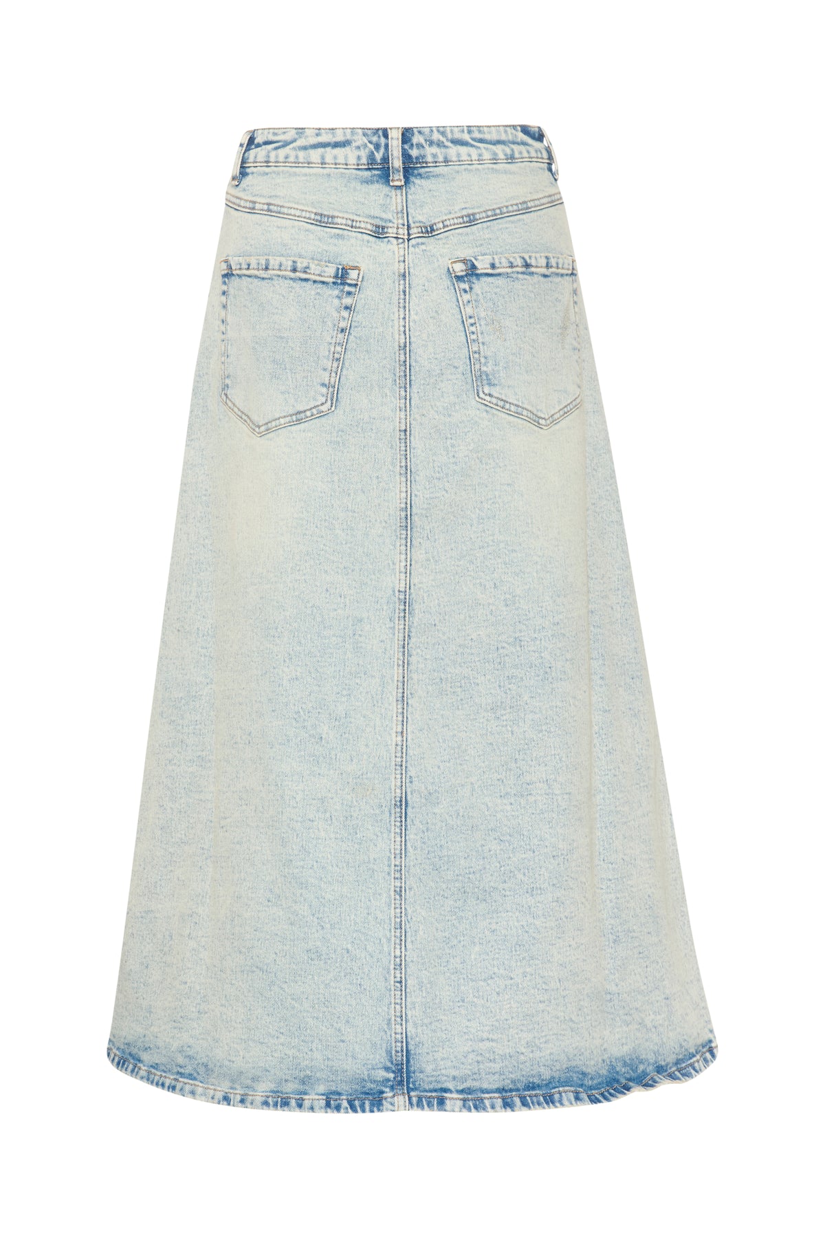 Gestuz ManulaGZ HW Midikjol - Light Blue Acid Wash