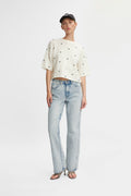 AlphaGZ Dot Box Tee - Ivory