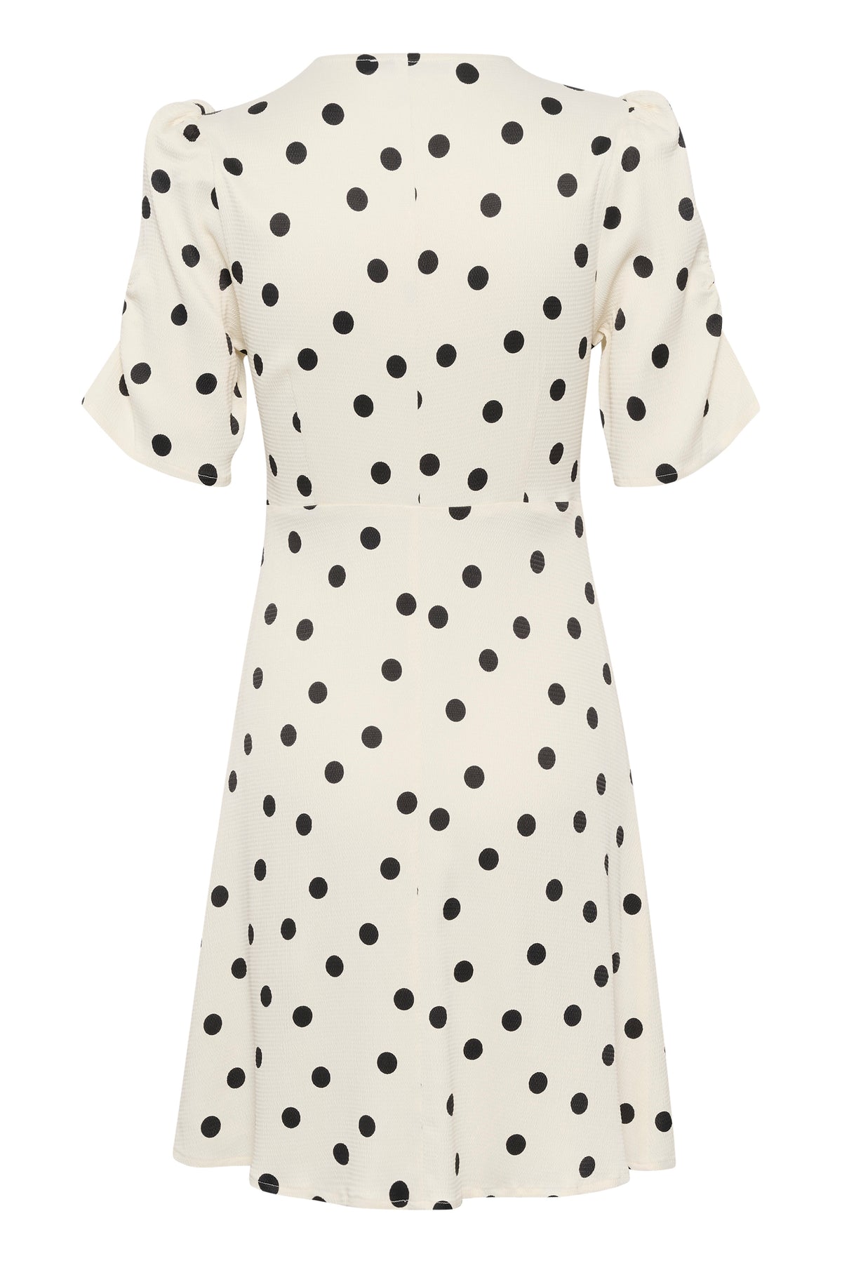 DottiaGZ P Short Dress - Afterglow With Black Dot
