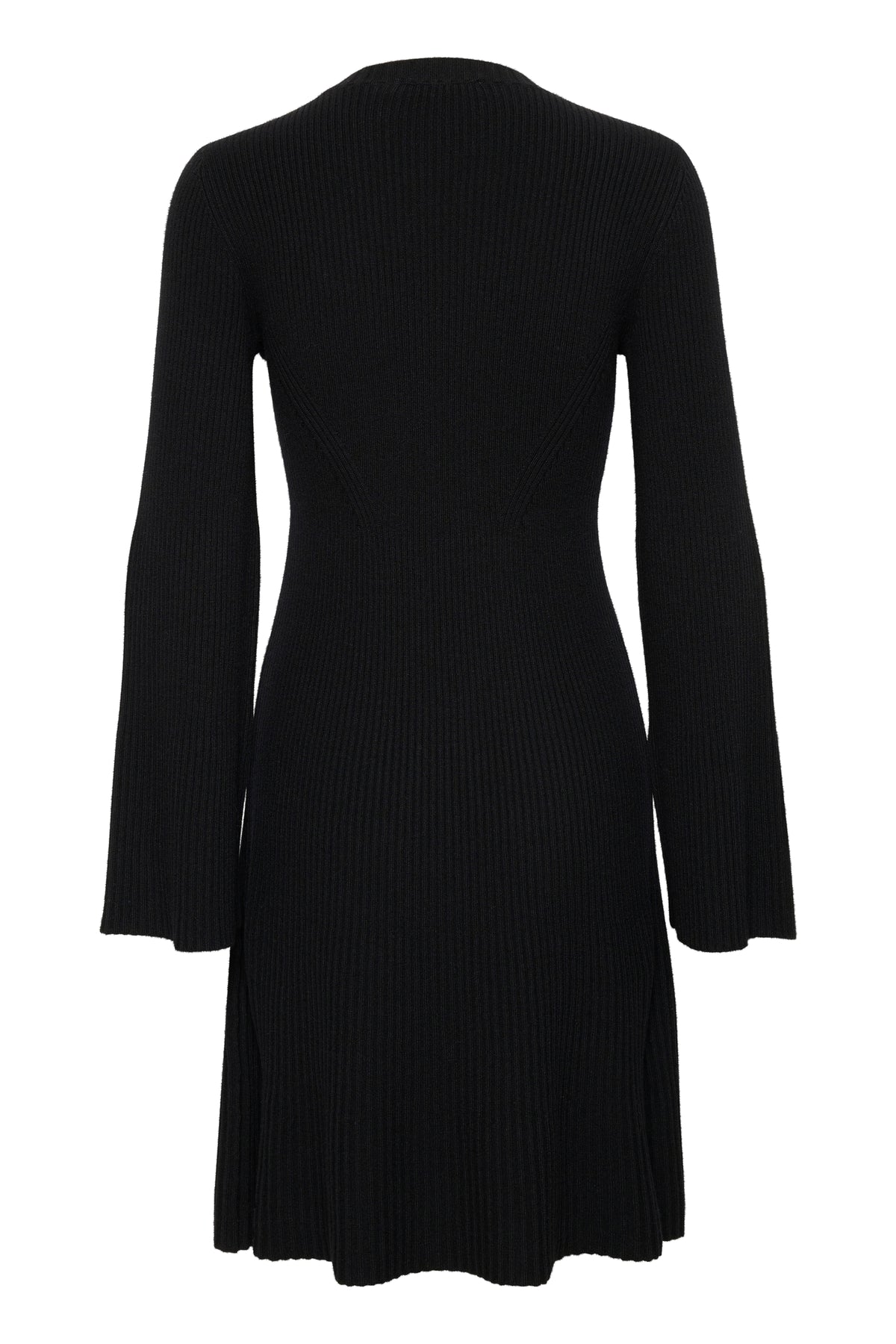 Antaligz Wool Short Dress - Svart