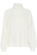 Manzigz Wool Rollneck - Egret