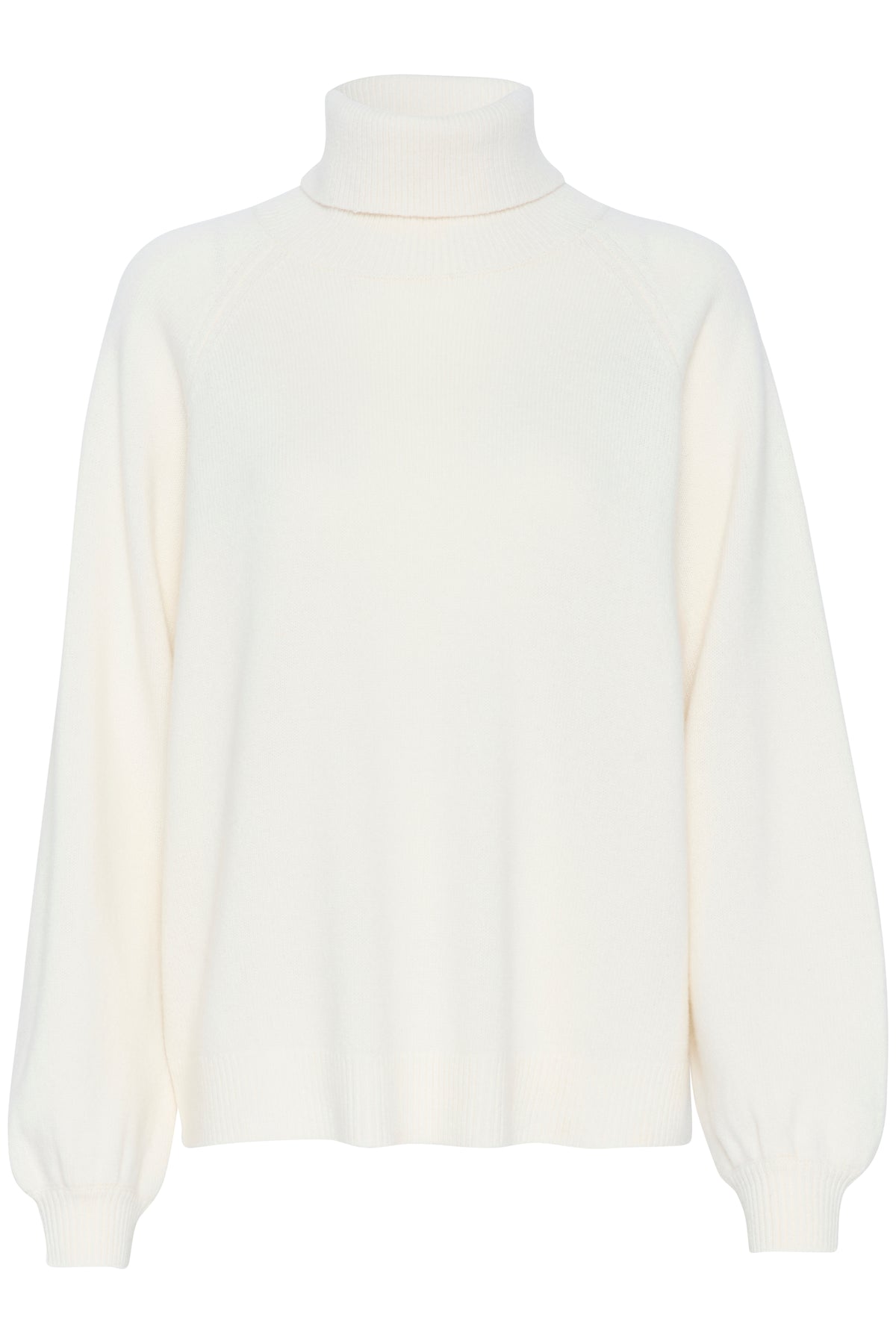Manzigz Wool Rollneck - Egret