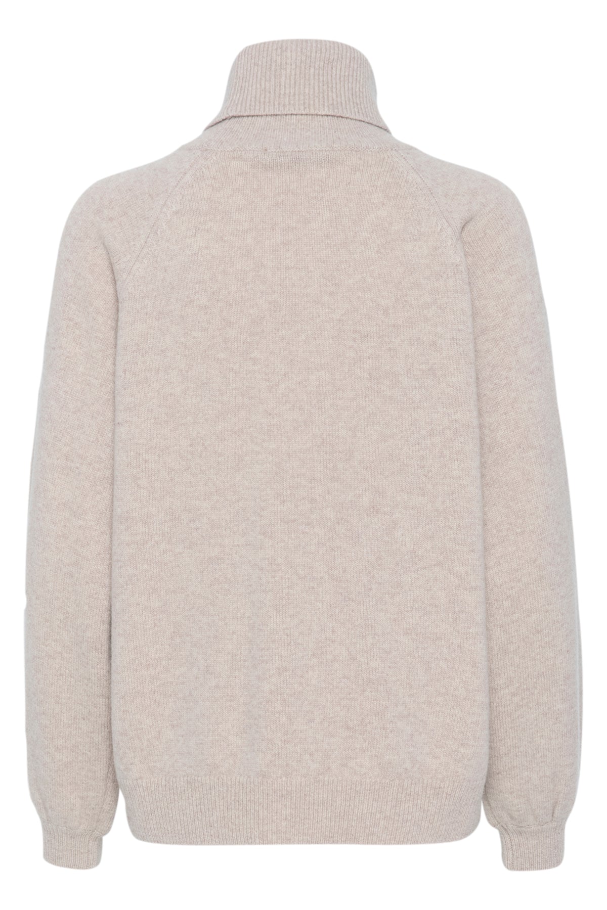 Manzigz Wool Rollneck - String Melange