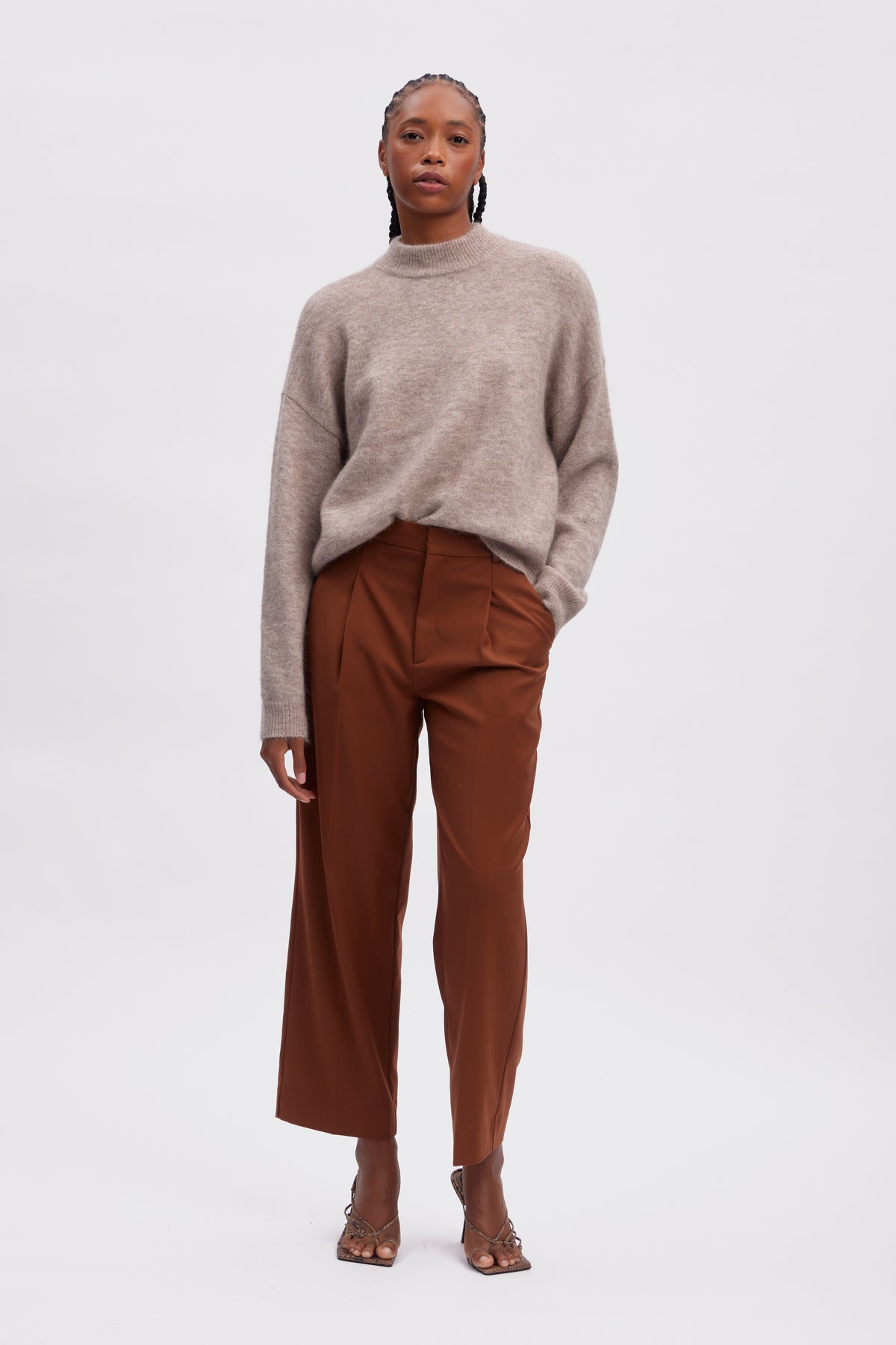 DebbieGZ Pullover - Warm Sand Melange