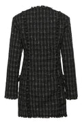 Gaellygz Dress - Blacknwhite Check