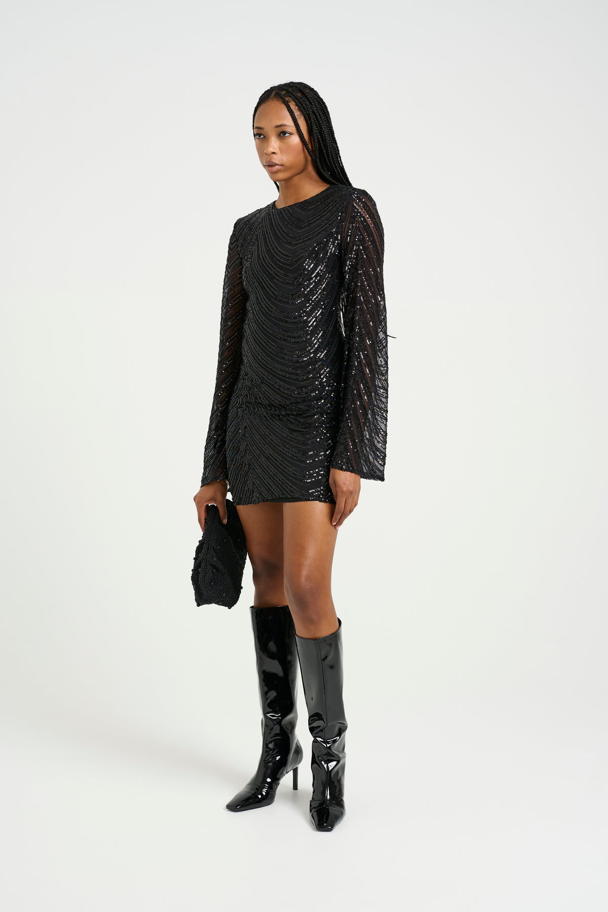 Gliragz Short Dress - Svart