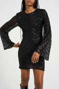 Gliragz Short Dress - Svart