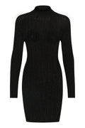Silvigz Ls Short Dress - Black