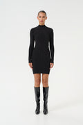 Silvigz Ls Short Dress - Black